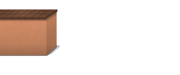SLiKtop Worktops Logo White